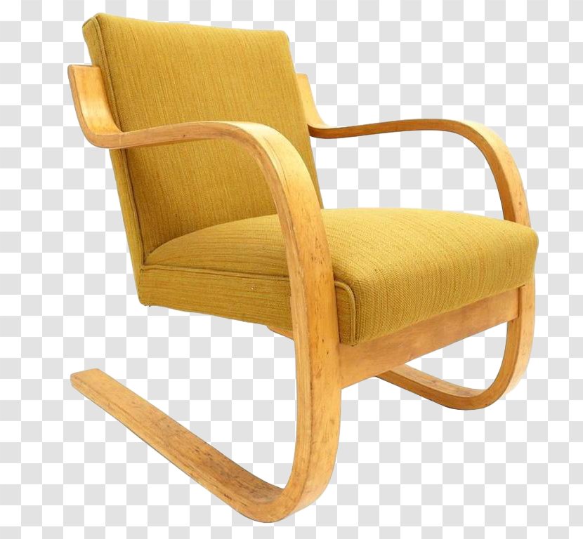 Eames Lounge Chair Artek Furniture Table - Armrest Transparent PNG