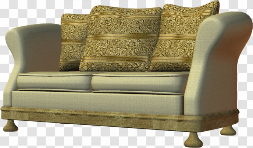 Couch Loveseat Furniture Clip Art - Pillow Transparent PNG