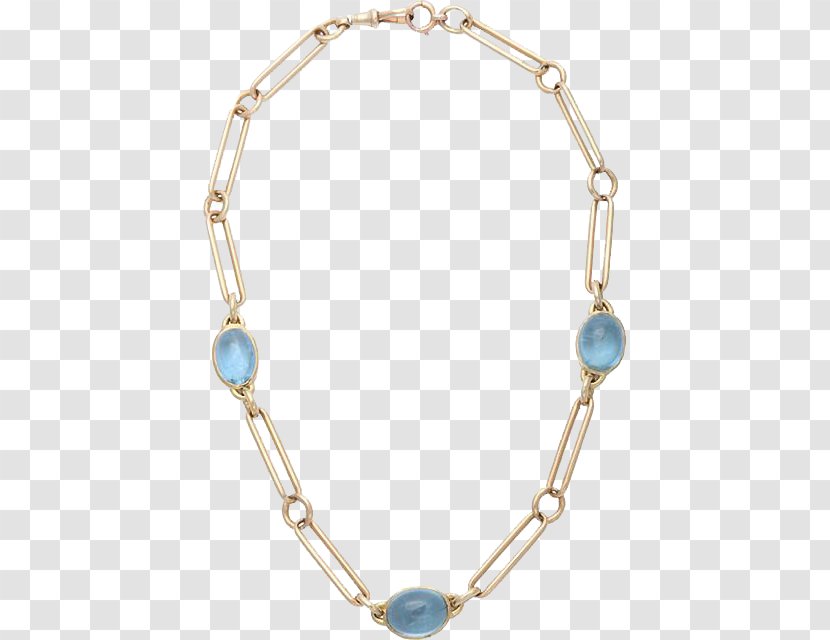 Necklace Turquoise Bracelet Chain Pearl Transparent PNG