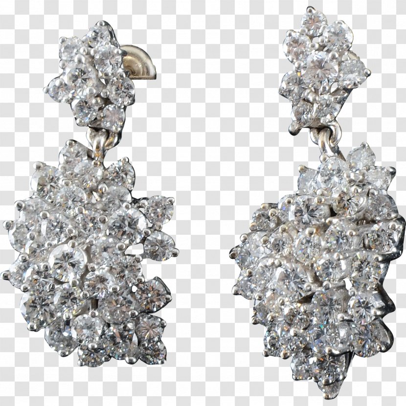 Earring Body Jewellery Bling-bling Diamond Carat Transparent PNG