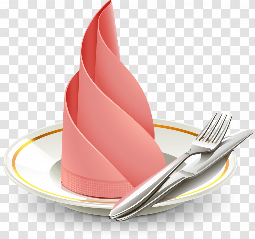 Fork European Cuisine Knife Tableware - Western And Vector Furnishings Transparent PNG