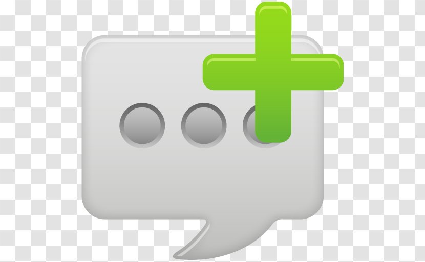 Symbol Green Font - Mobile Phones - Message Bubble New Transparent PNG