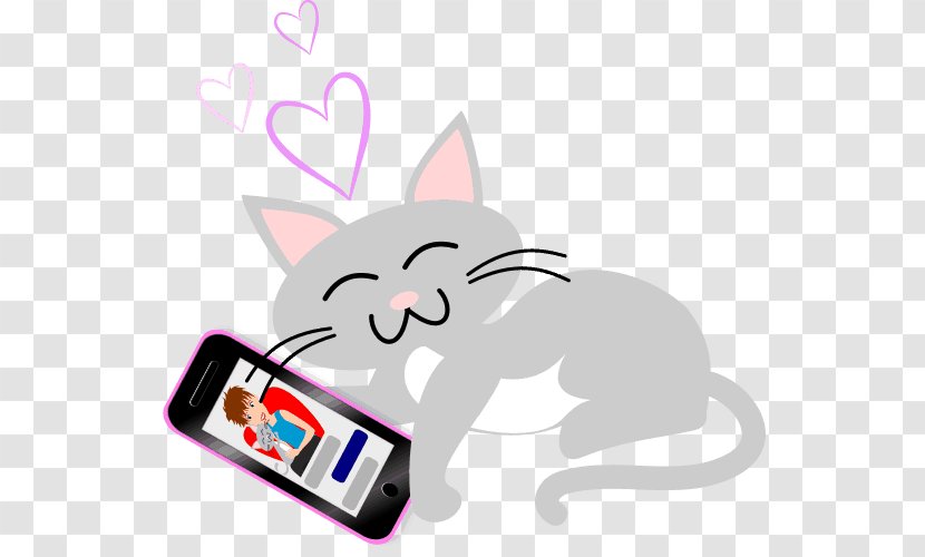 Whiskers Kitten Cat Clip Art - Technology - Clipart Social Media Transparent PNG