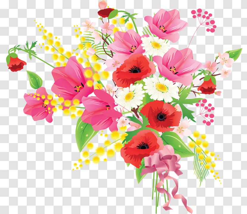International Womens Day Woman Holiday Prose Daytime - Daisy Family - Bouquet Of Flowers Transparent PNG