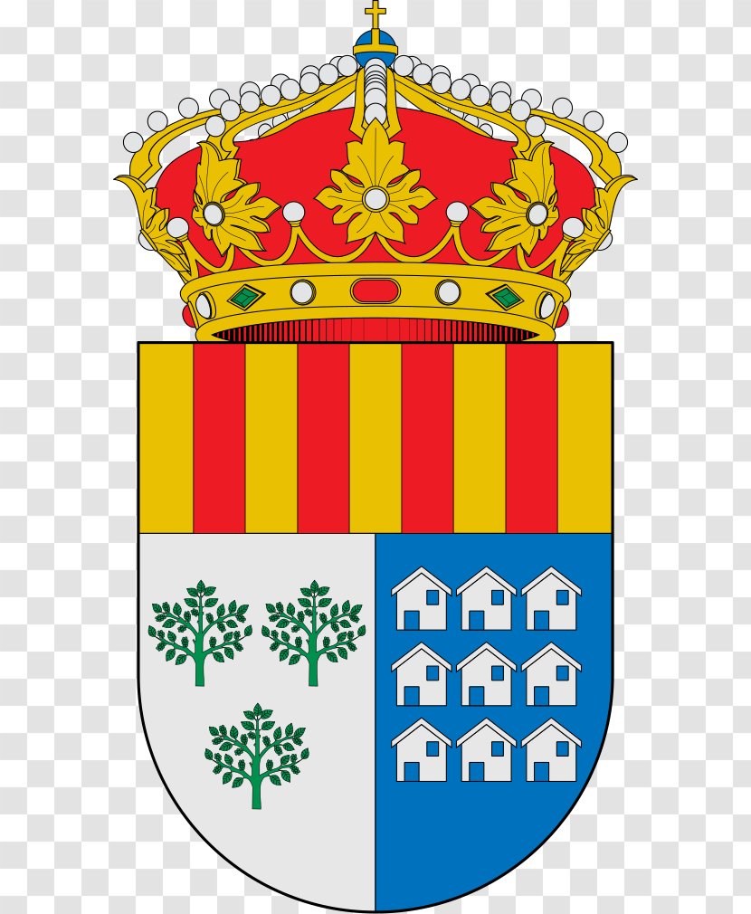 Cubillos Del Sil La Pobla De Vallbona Escutcheon Blazon Coat Of Arms Spain - Azure Transparent PNG