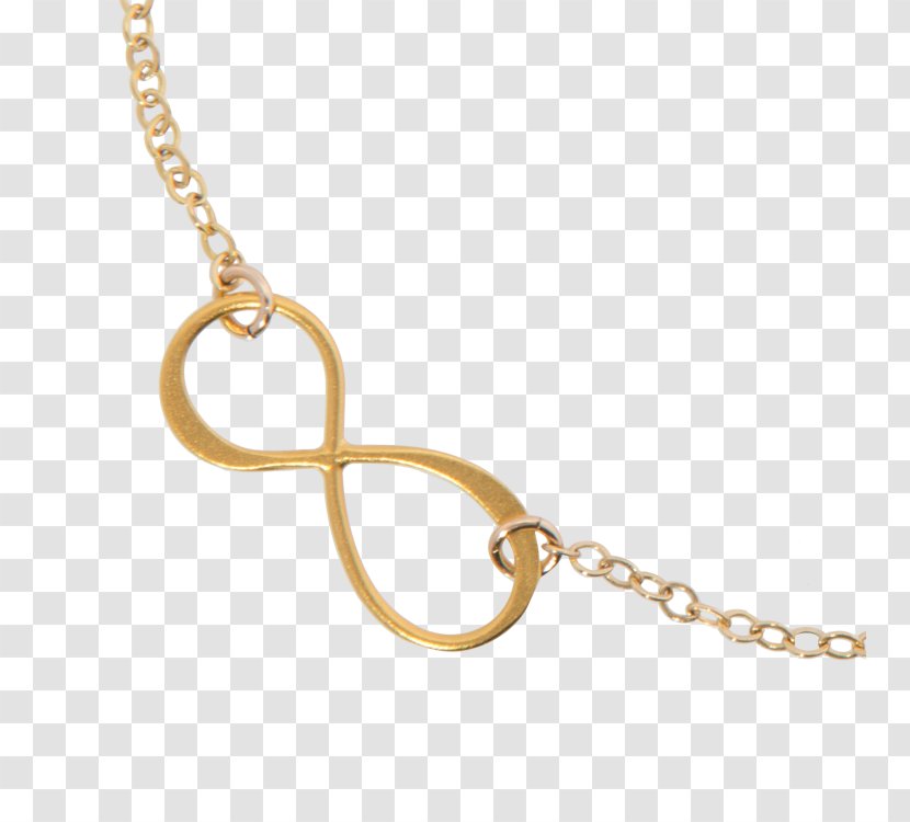 Golden Infinity Bracelet Necklace Locket - Jewellery - Gold Transparent PNG