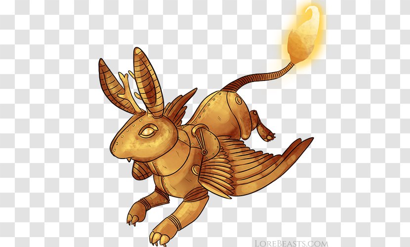 Wolpertinger Folklore Hare Jackalope Legendary Creature - Reptile - Skunk Ape Transparent PNG