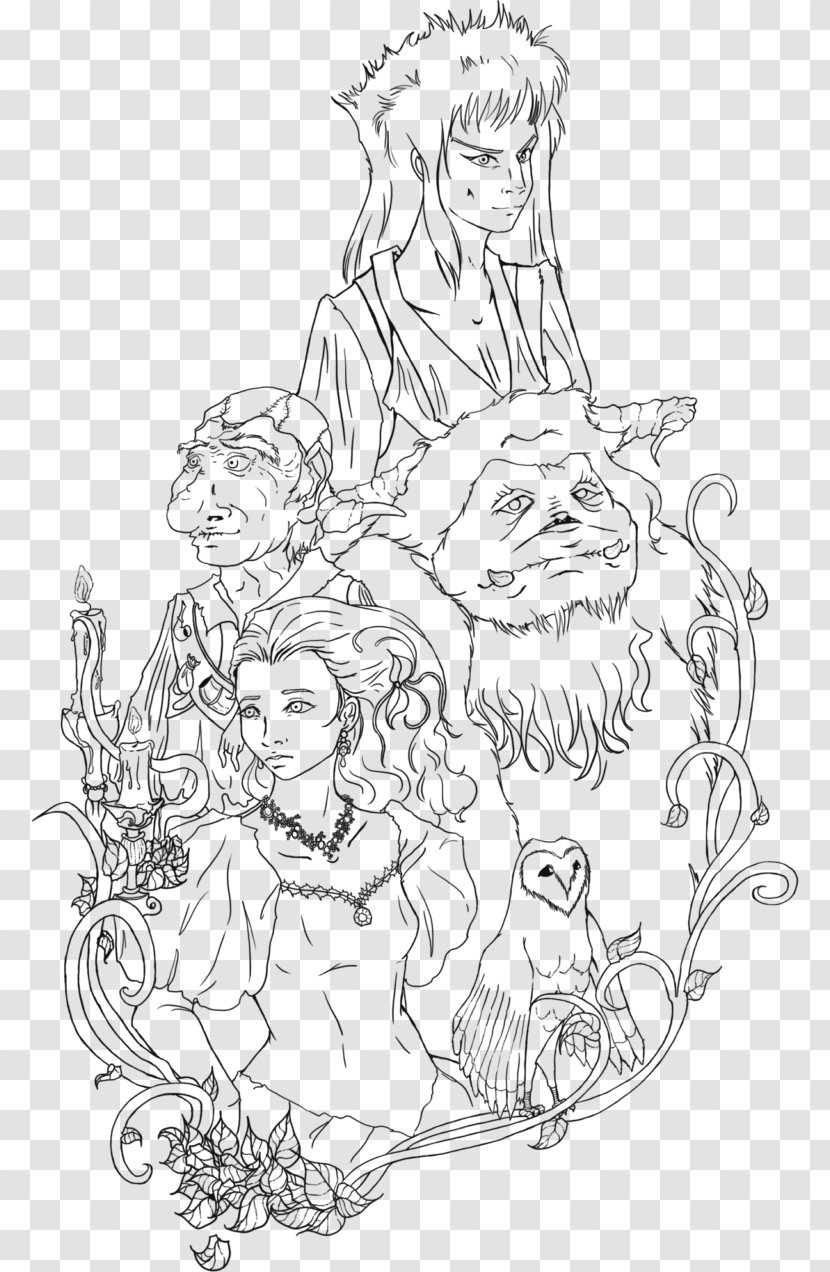 Coloring Book Hoggle Stepmother Maze Child - Visual Arts - Puzzle Transparent PNG
