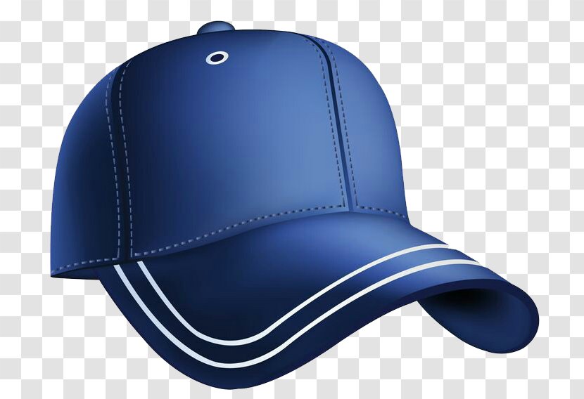 Baseball Cap - Hat - Blue Transparent PNG