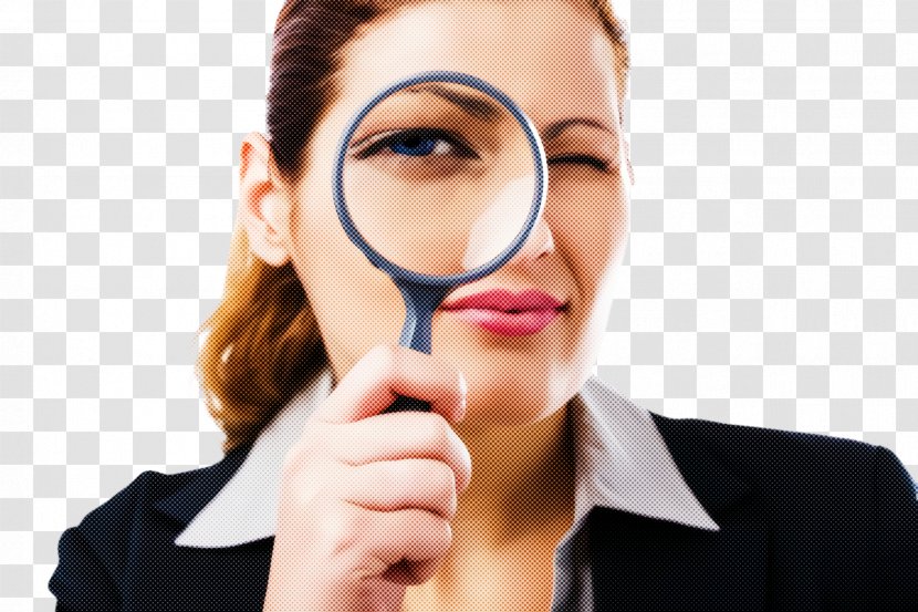 Magnifying Glass - Eye - Mouth Transparent PNG