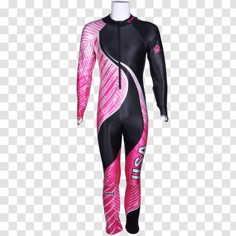 Wetsuit Pink M Clothing Motorcycle - Tree Transparent PNG