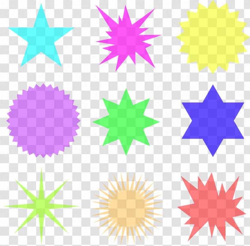 Star Matrijs Material Shape - Leaf Transparent PNG