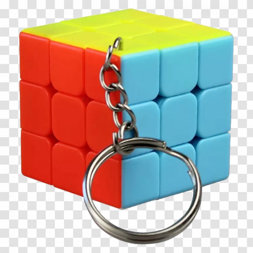 MINI Rubiks Cube Keychain Puzzle - Game Transparent PNG