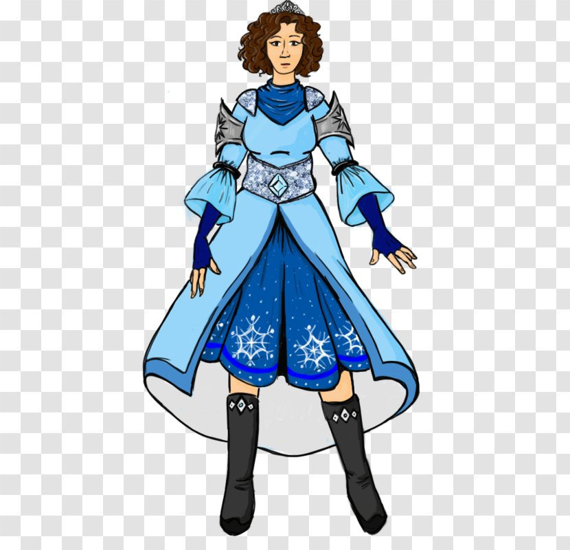 Robe Cartoon Dress Costume - Flower - Snow Queen Transparent PNG