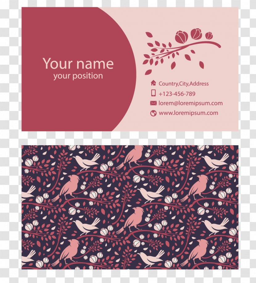 Business Card Illustration - Pattern Cards Transparent PNG