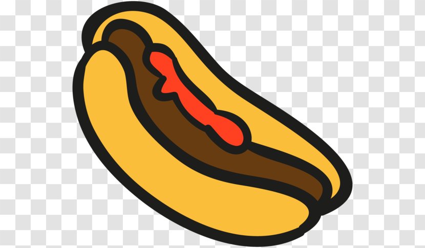 Hot Dog Bun Hamburger Sandwich - Drawing Transparent PNG