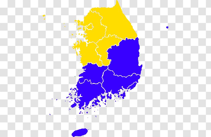 South Korean Presidential Election, 2017 2012 1971 1963 - Point - Map Transparent PNG