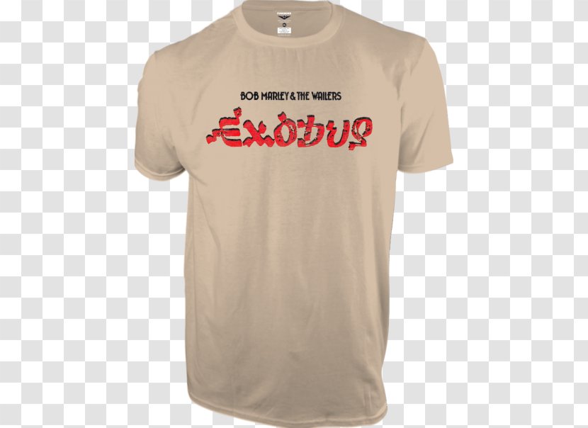 T-shirt Exodus Tour Sleeve - T Shirt - Bob Marley Shirts Transparent PNG