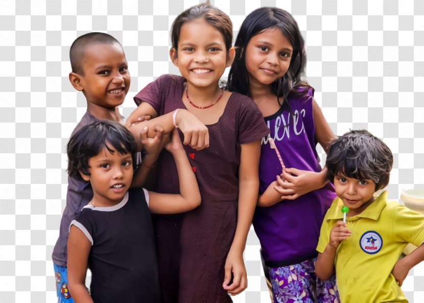 Group Of People Background - Child - Gesture Team Transparent PNG