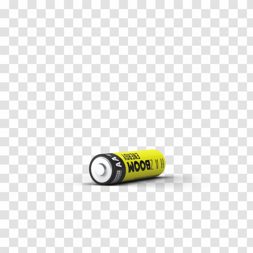 Yellow Electronics Battery - Accessory - Mock Up Transparent PNG