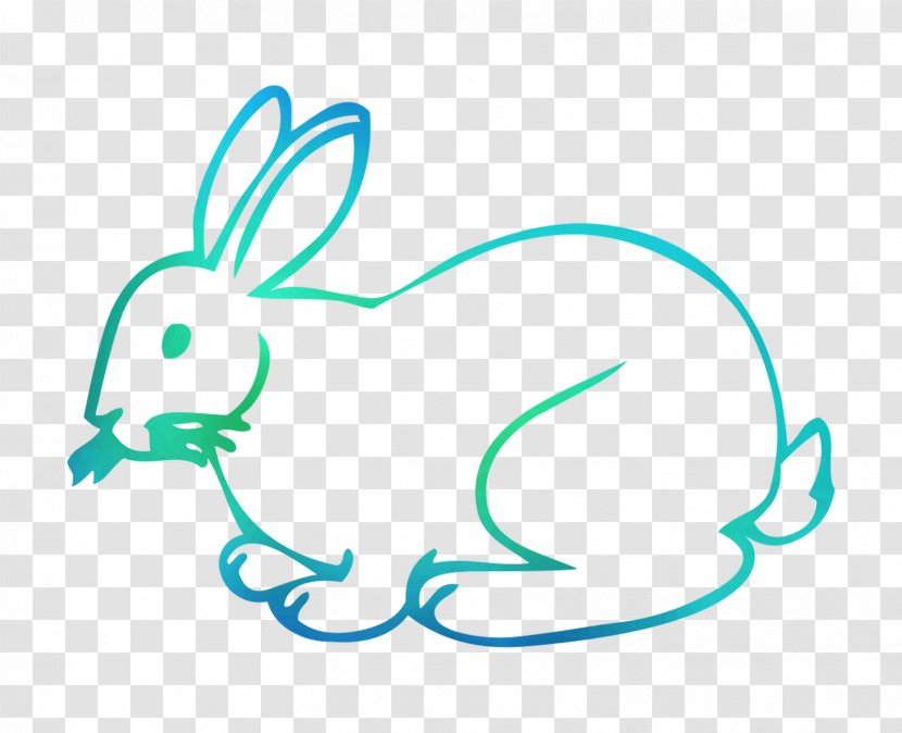 Domestic Rabbit Hare Clip Art Cartoon Product - Organism Transparent PNG