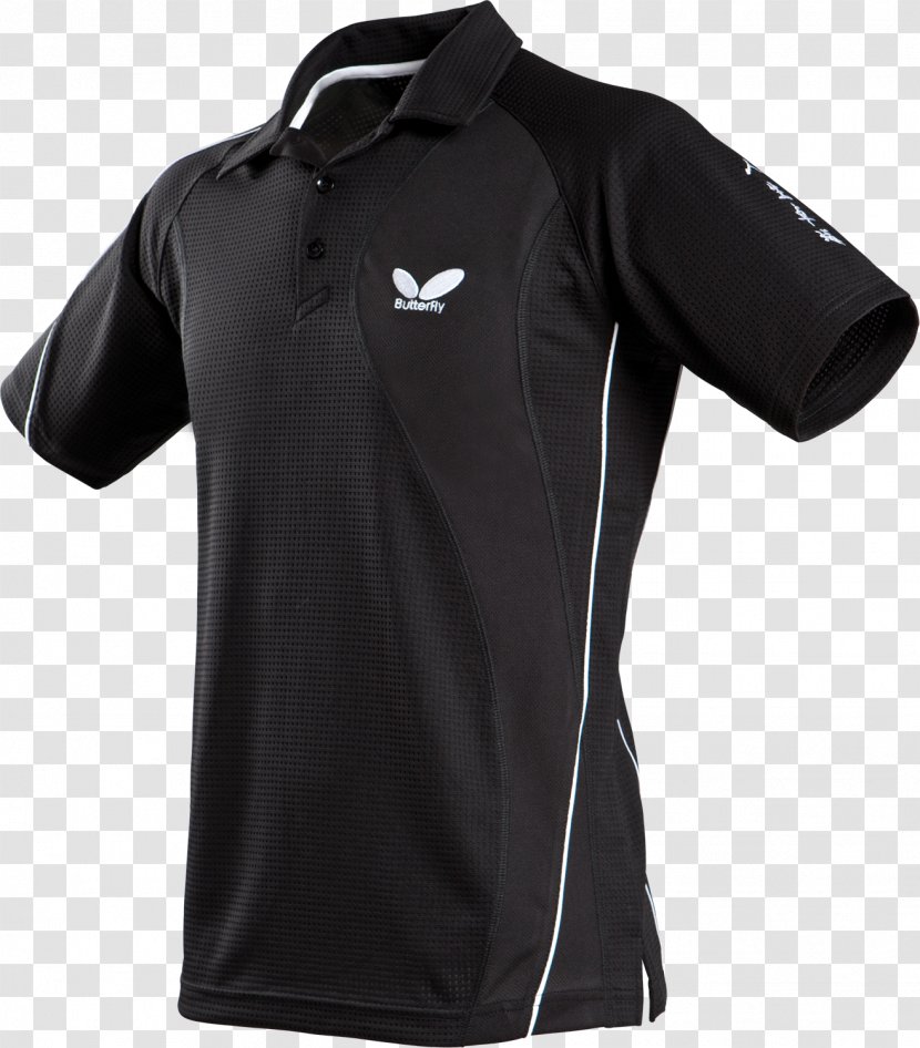 T-shirt Polo Shirt Jersey Sleeve - Shorts - Table Tennis Transparent PNG