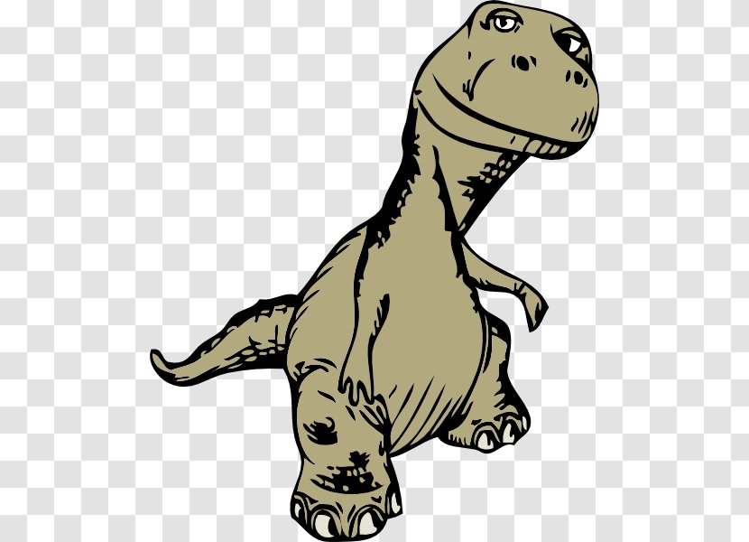 Tyrannosaurus Dinosaur Clip Art - Cartoon - Free Pictures Transparent PNG