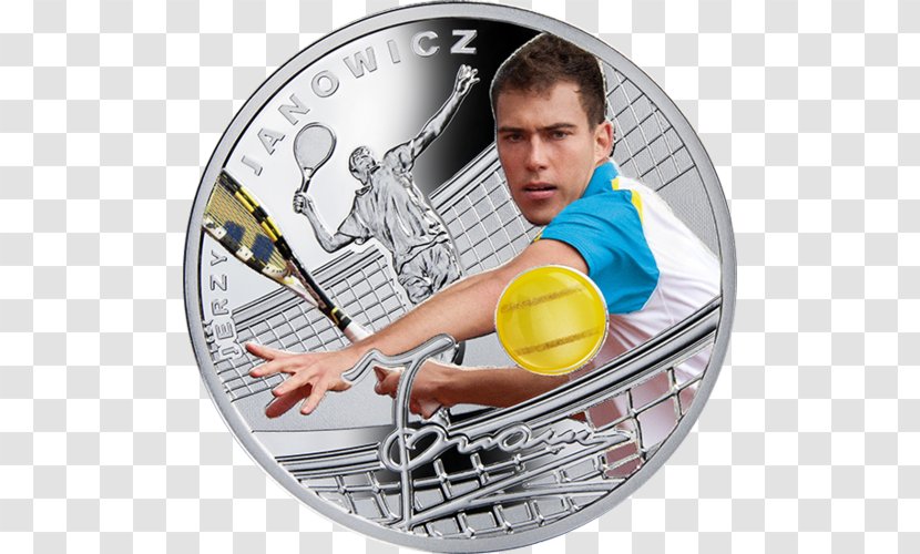 Jerzy Janowicz The Championships, Wimbledon Tennis Silver Coin - Coco Vandeweghe Transparent PNG