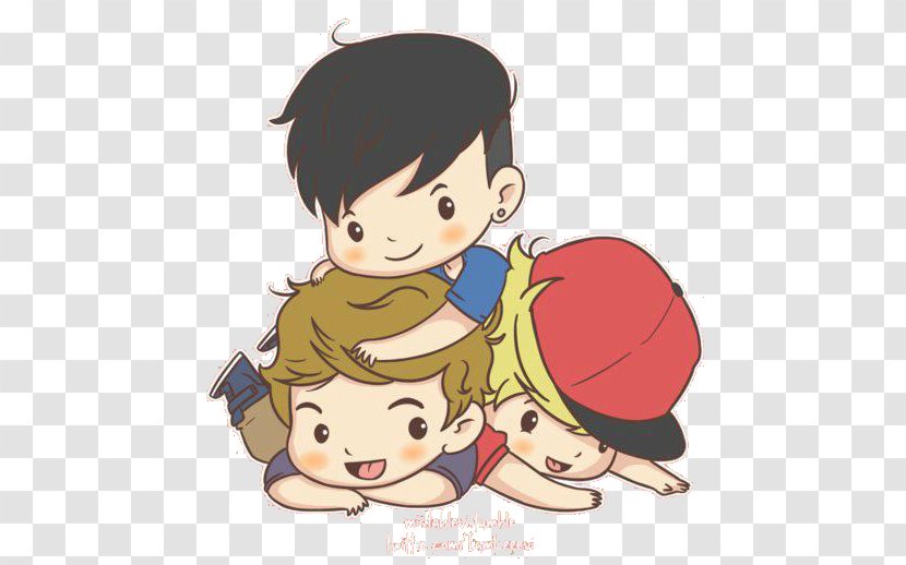One Direction Drawing Cartoon Fan Art - Watercolor Transparent PNG