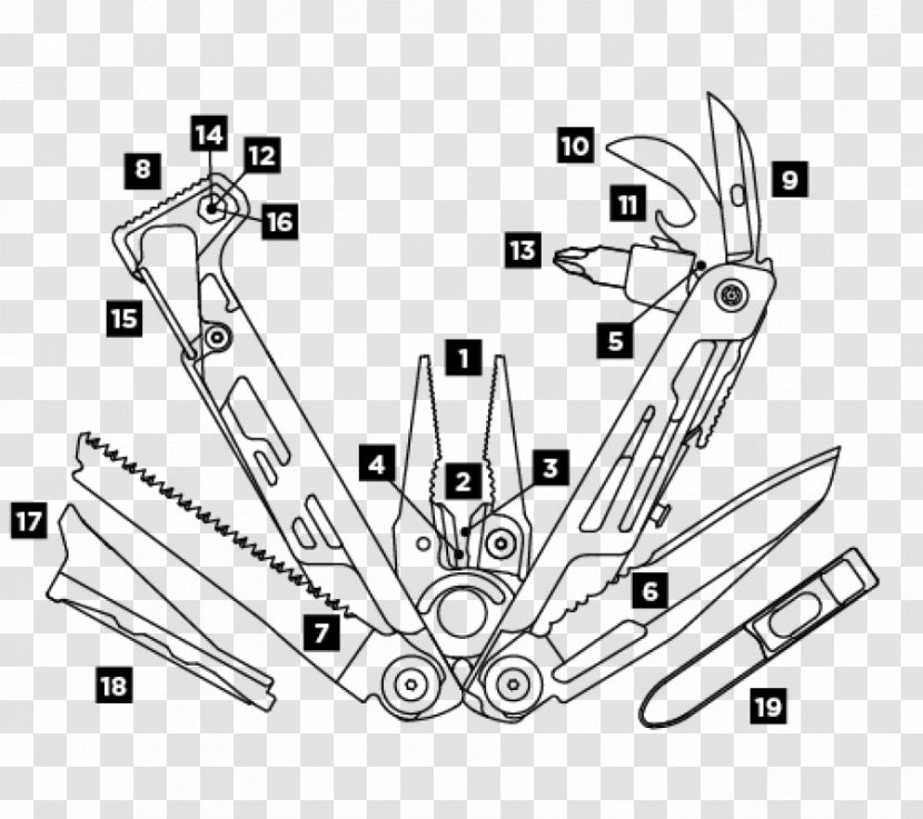 Multi-function Tools & Knives Knife Leatherman Signal Multi-Tool LEATHERMAN Multitool - Diagonal Pliers Transparent PNG