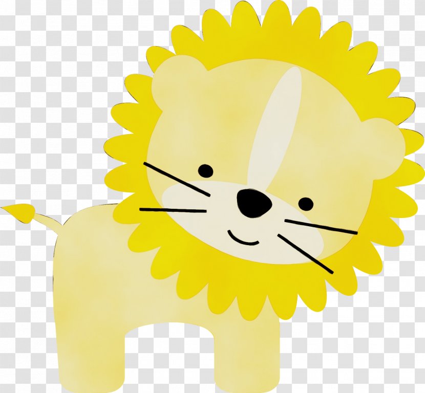 Yellow Cartoon Animal Figure Transparent PNG