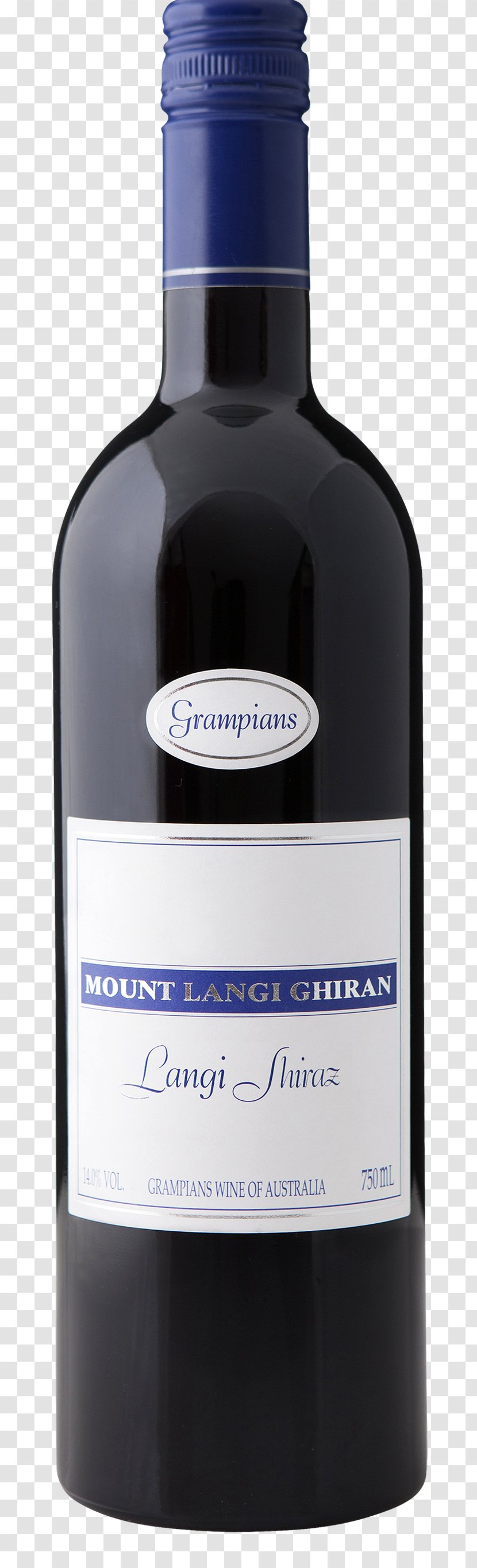 Hollows Shiraz Mount Langi Ghiran Red Wine Liqueur - Alcoholic Beverage - Cliffhanger Pinot Grigio Transparent PNG