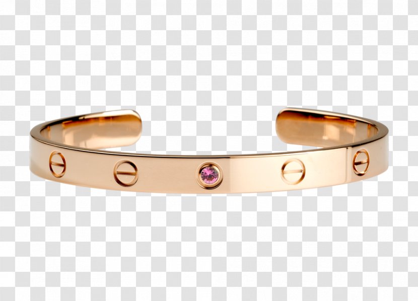 Cartier Love Bracelet Jewellery Gold Transparent PNG