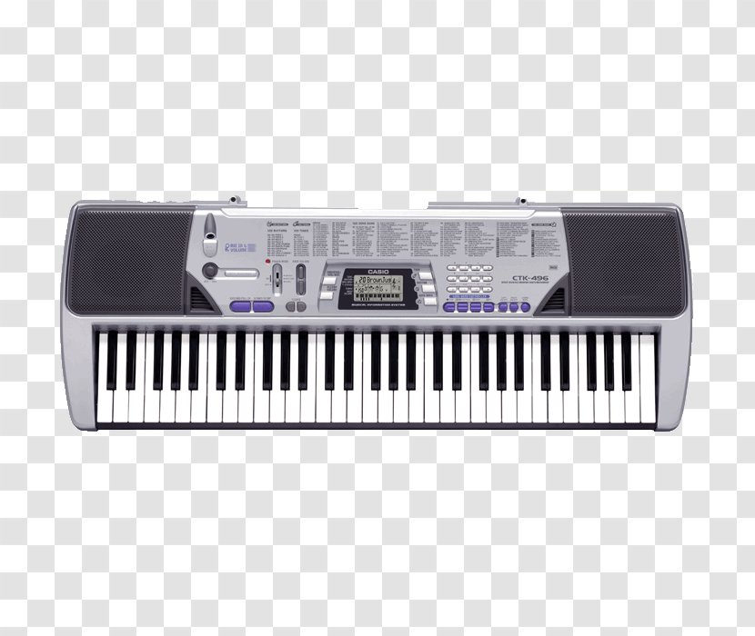 Casio CTK-4200 CTK-691 Keyboard Electronic Musical Instruments Transparent PNG