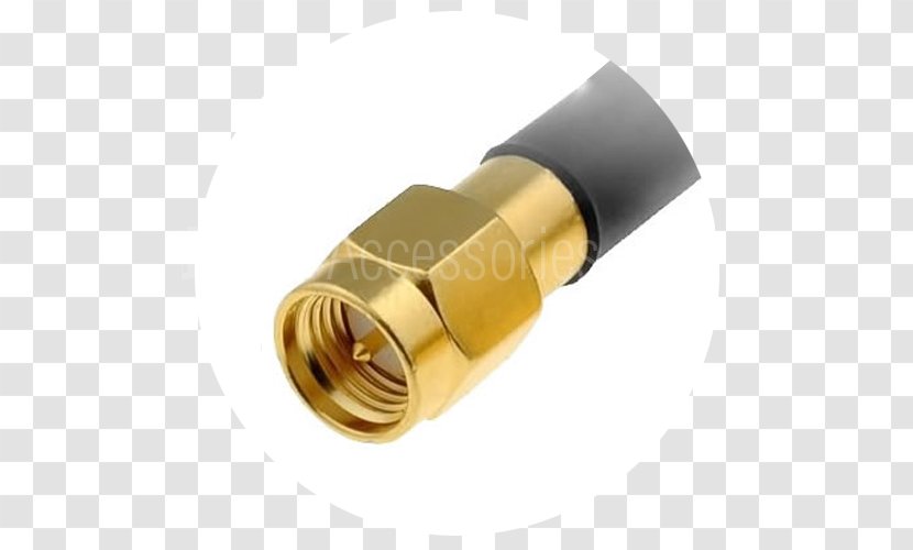 SMA Connector Coaxial Cable Aerials Electrical LTE - Hardware - Sma Transparent PNG