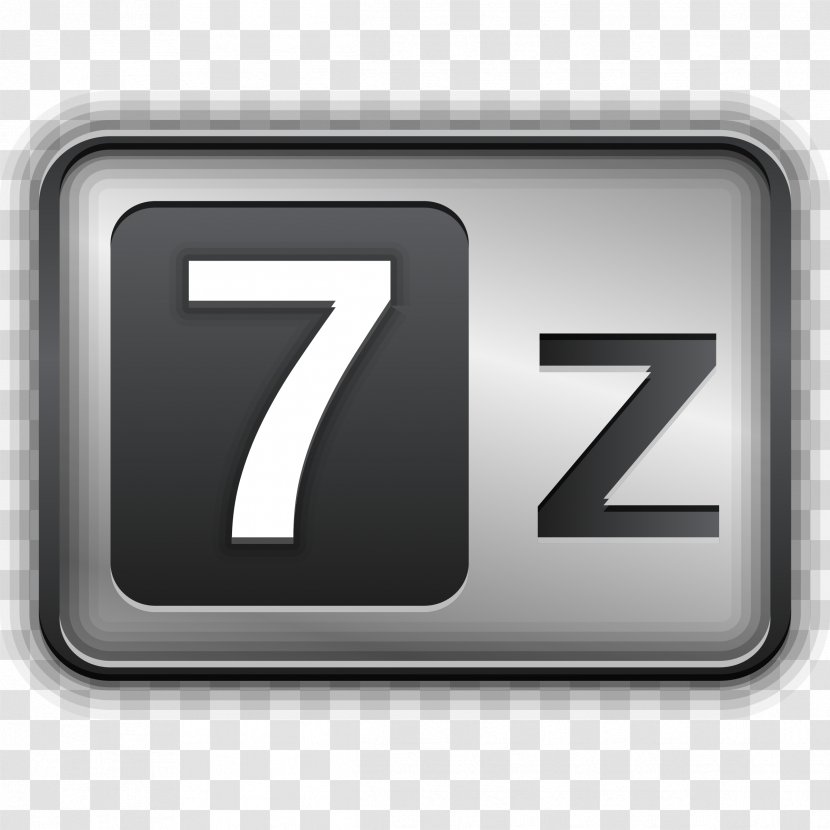 7-Zip 7z WinRAR - Trademark - Folders Transparent PNG