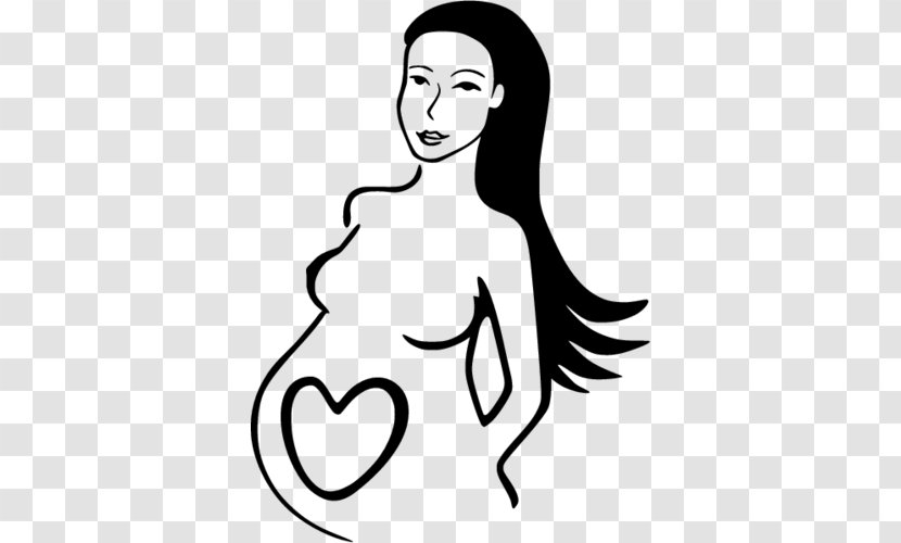 Pregnancy Royalty-free Clip Art - Silhouette Transparent PNG