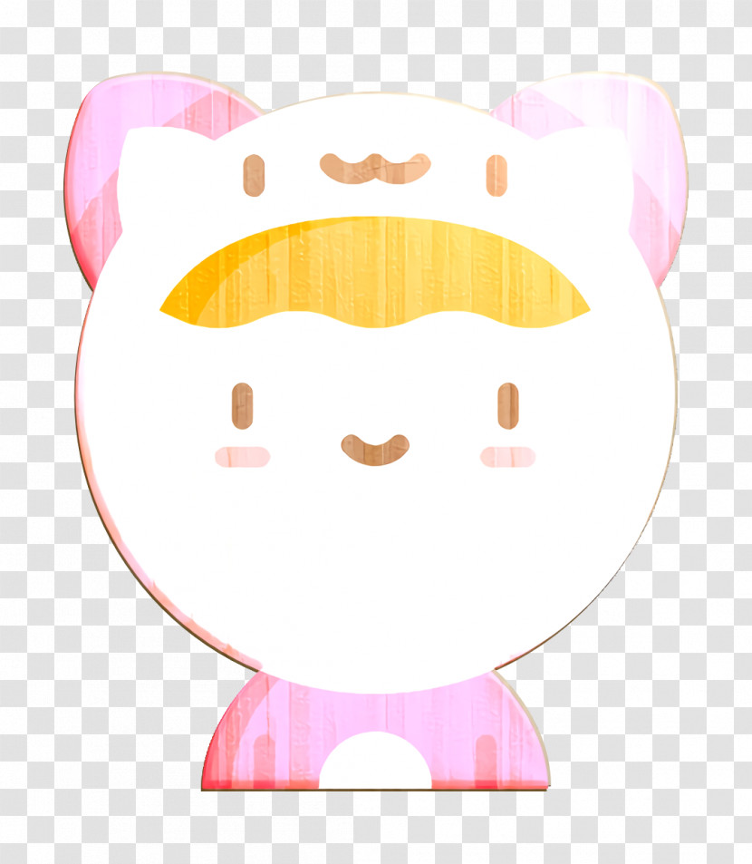 Cat Icon Costume Party Icon Transparent PNG