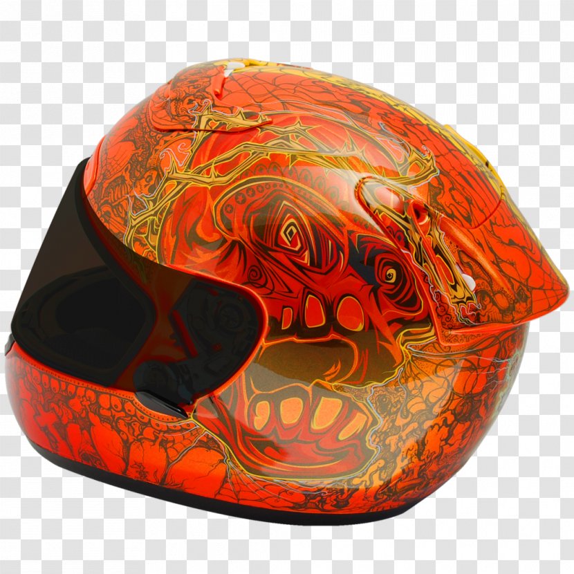 Bicycle Helmets Motorcycle - Clothing - Bike Hand Painted Transparent PNG