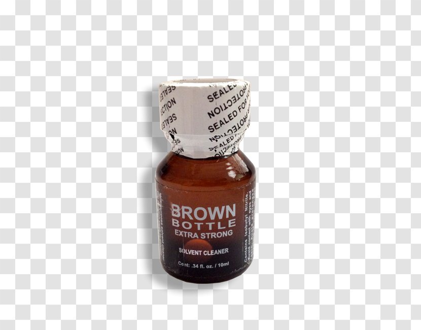 Poppers Isobutyl Nitrite Odor Price - Ingredient - Brown Bottle Transparent PNG