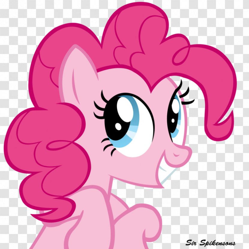 Pinkie Pie Twilight Sparkle Rarity Rainbow Dash Princess Luna - Frame - Cartoon Transparent PNG