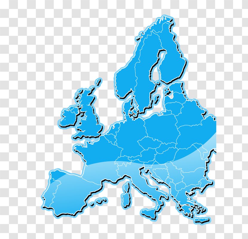 Europe Vector Map World - Information Transparent PNG