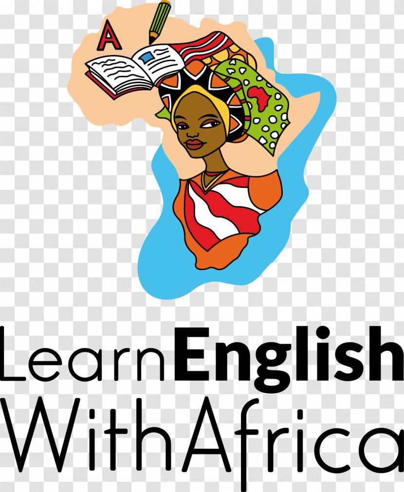 Clip Art Illustration Learn English With Africa Organism Human Behavior - Language - Eng Transparent PNG