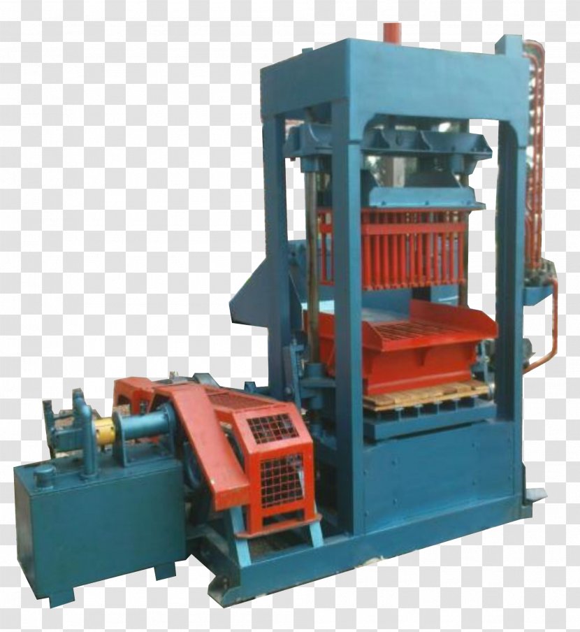 Machine Brick Printing Press Tool Pavement - Distribution - Raja Ampat Transparent PNG