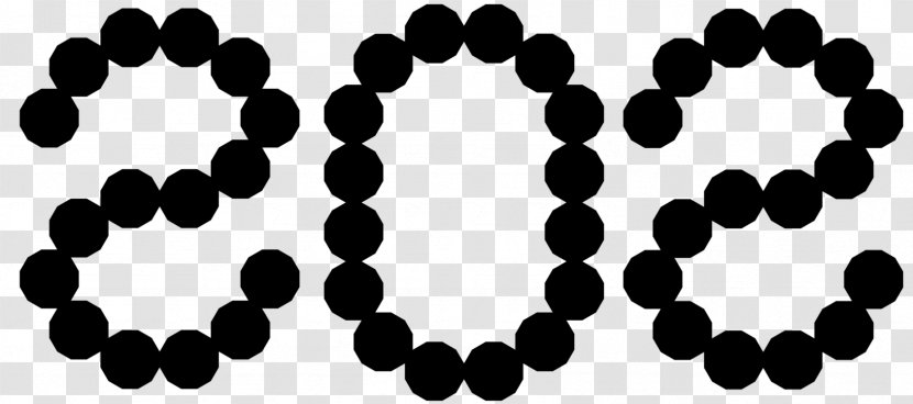 Black & White - Blackandwhite - M Pattern Line Font PointDodecagon Image Transparent PNG