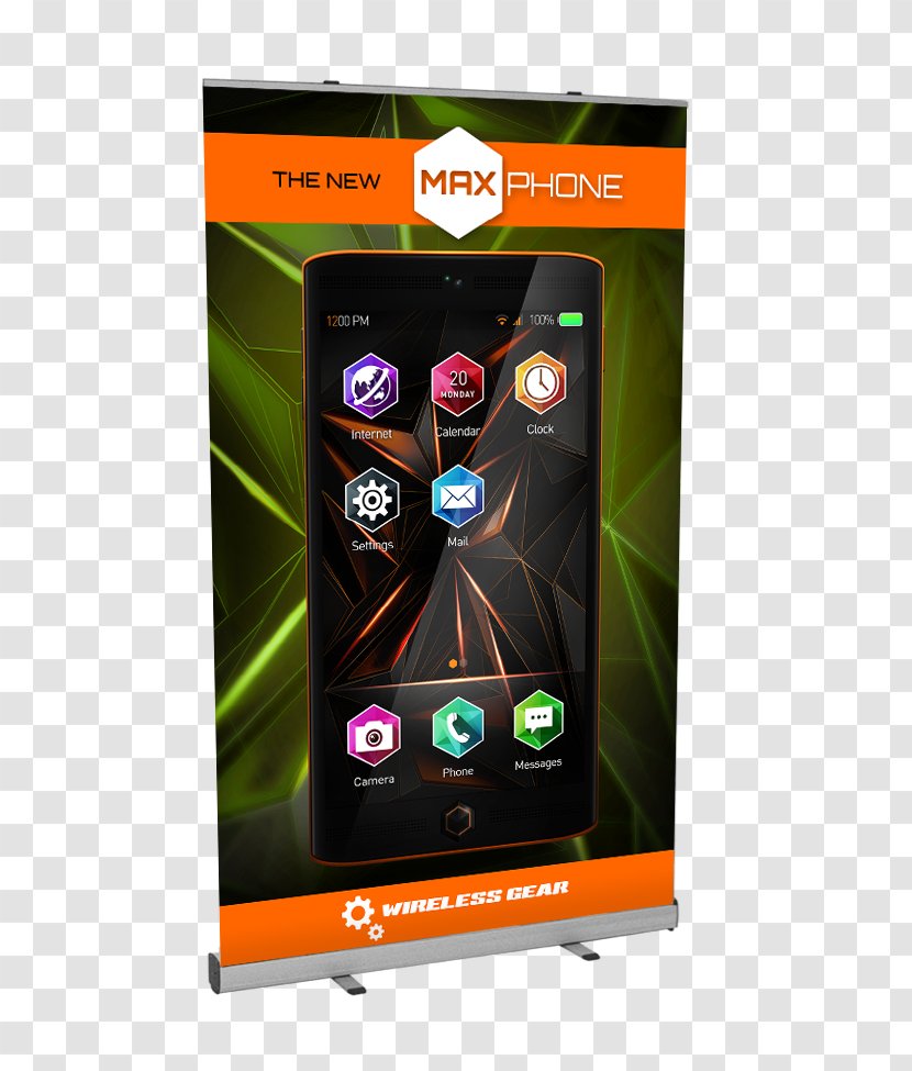 Smartphone Display Advertising Multimedia Web Banner - Mobile Phone Transparent PNG