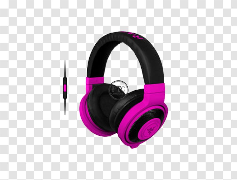 Microphone Razer Kraken Mobile Headphones Headset Video Games - Sony Pc Gaming Transparent PNG