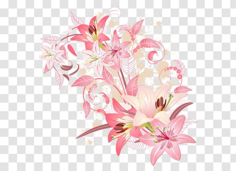 Floral Design Lilium Flower - Flora Transparent PNG