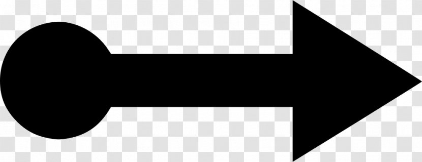 Arrow - Black - Symbol Transparent PNG