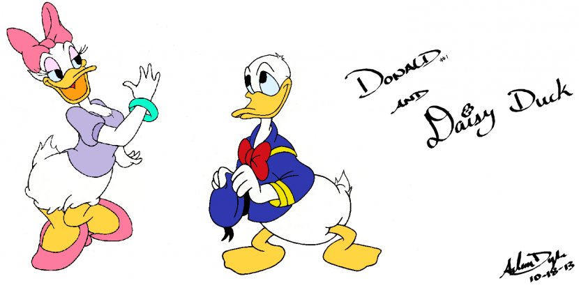 Daisy Duck Donald Minnie Mouse Pluto Daffy - Text Transparent PNG